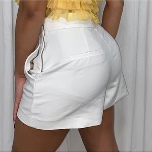 ZARA White Shorts
